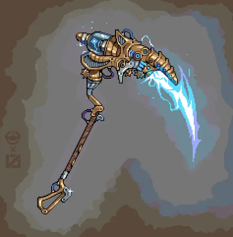 Steampunk scythe design I made!