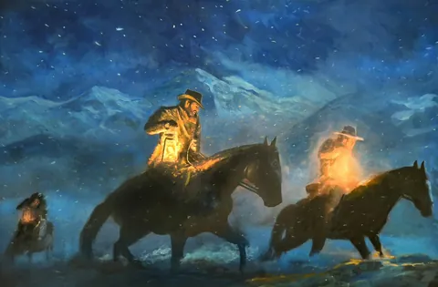 My Red Dead Redemption 2 oil painting