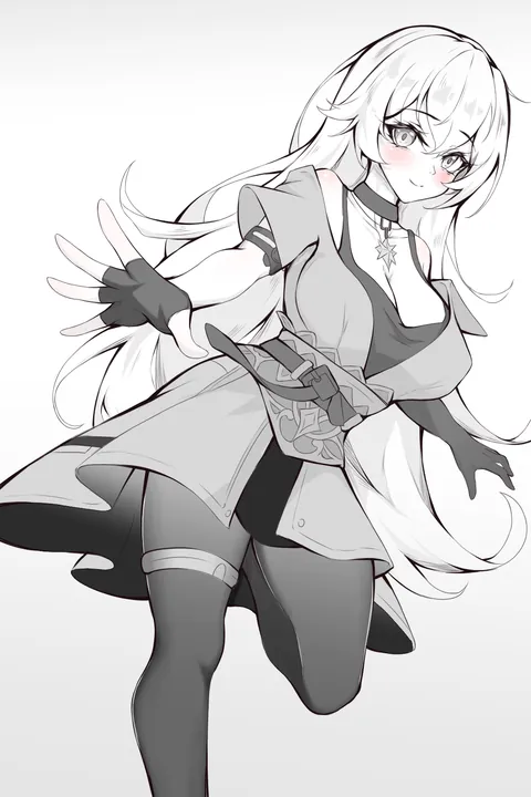 Poof! Her head is now gone