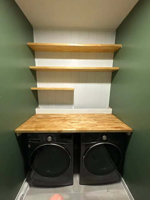 My Christmas present to my wife this year was renovating our laundry room. How did I do?