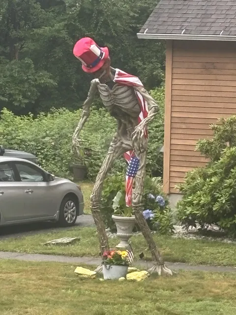 The view of my piss whistling neighbors house