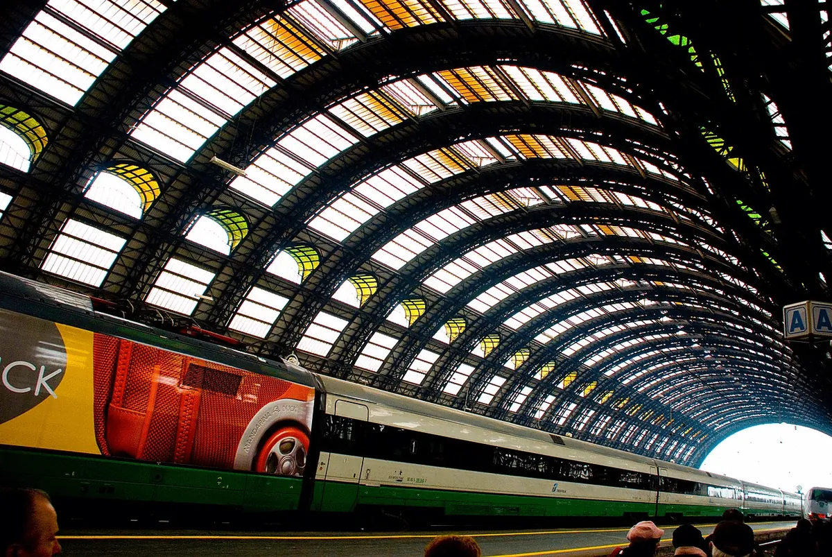 Central station, Milan, Italy