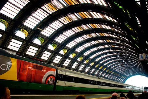 Central station, Milan, Italy