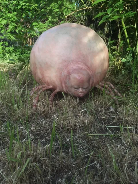 "Baby hybrid tick", a sculpture from an Italian Etsy shop (it costs over €3000)