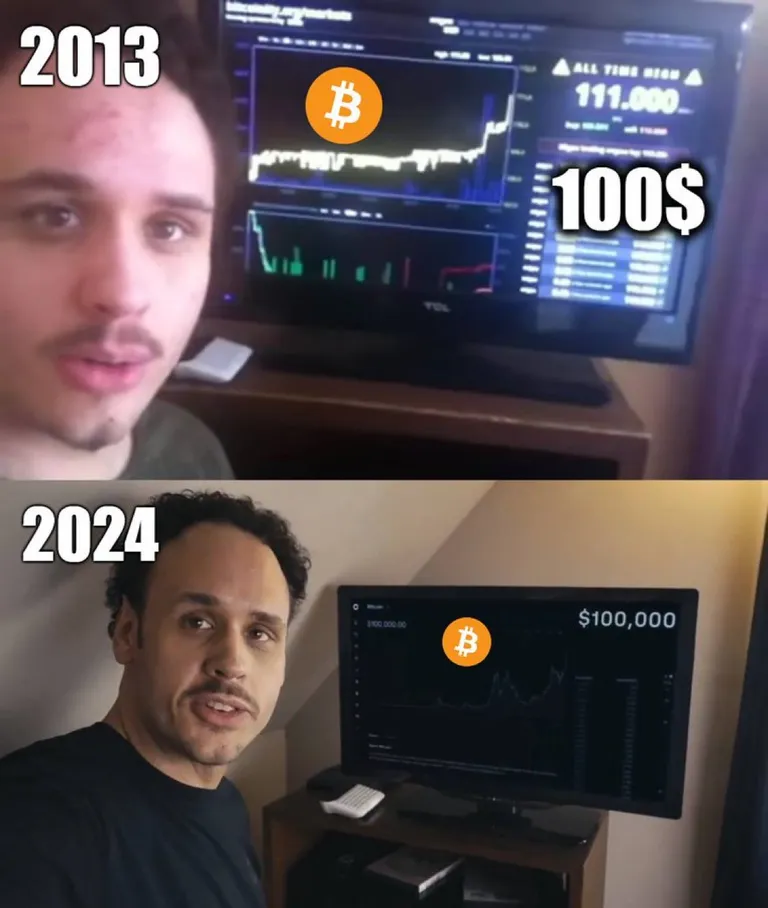 "Why do you still HODL? Why do you never give up?" - Me: Because he never did