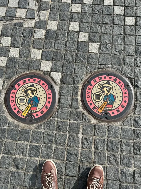 December in Kusatsu, one of the best onsen town in Japan