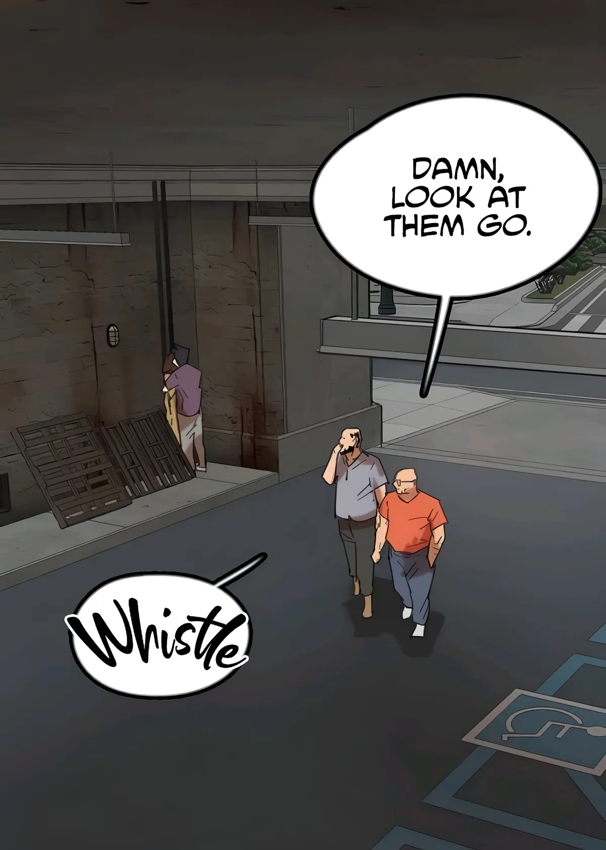 Taking a walk with his pet