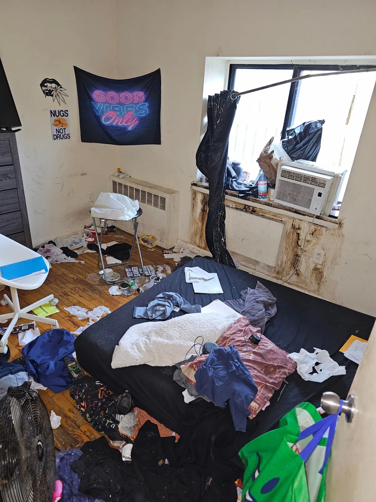 The owner had depression and I cleaned her home for free