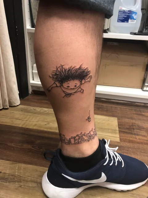 Got my first tattoo today, from exposed temptations in manassas Virginia by rooster