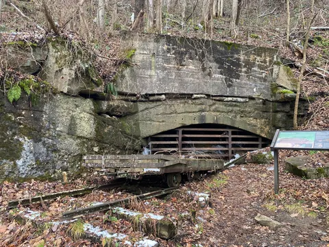 I visited an abandoned coal mine (and company town) in West Virginia today.