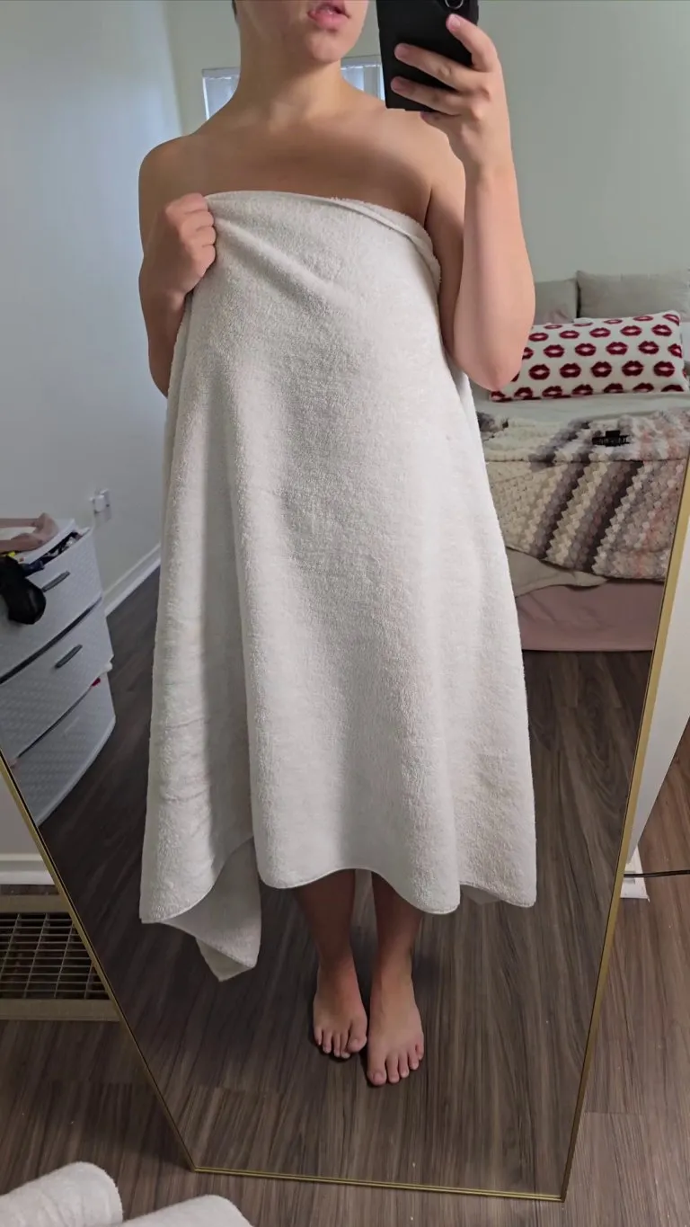 I'd rather you be standing in front of me than this mirror