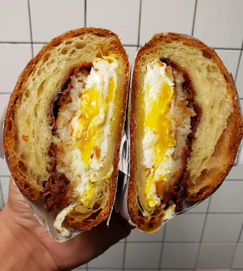 Maple Bacon Croissant Sandwich [pro/chef]