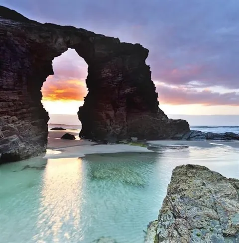 Playa de las Catedrales, Galicia.