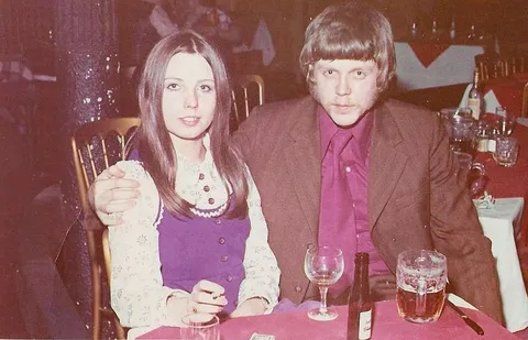 My parents when they first met.