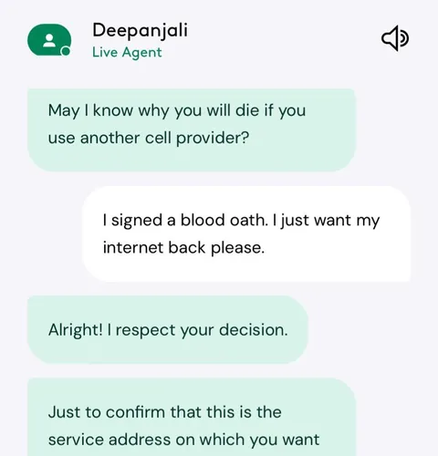 Xfinity cut off my internet and kept trying to upsell me.