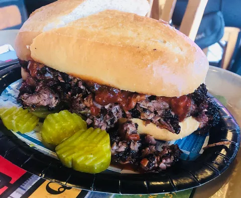 [I ate] a sandwich of Burnt Ends.