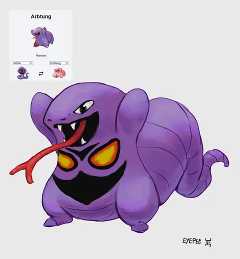 [OC] Some pokemons fusions i did