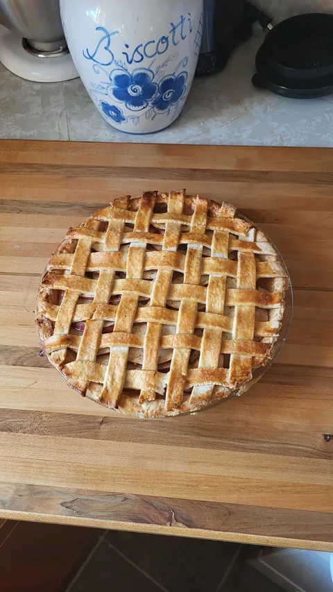 [Homemade] fresh apple pie