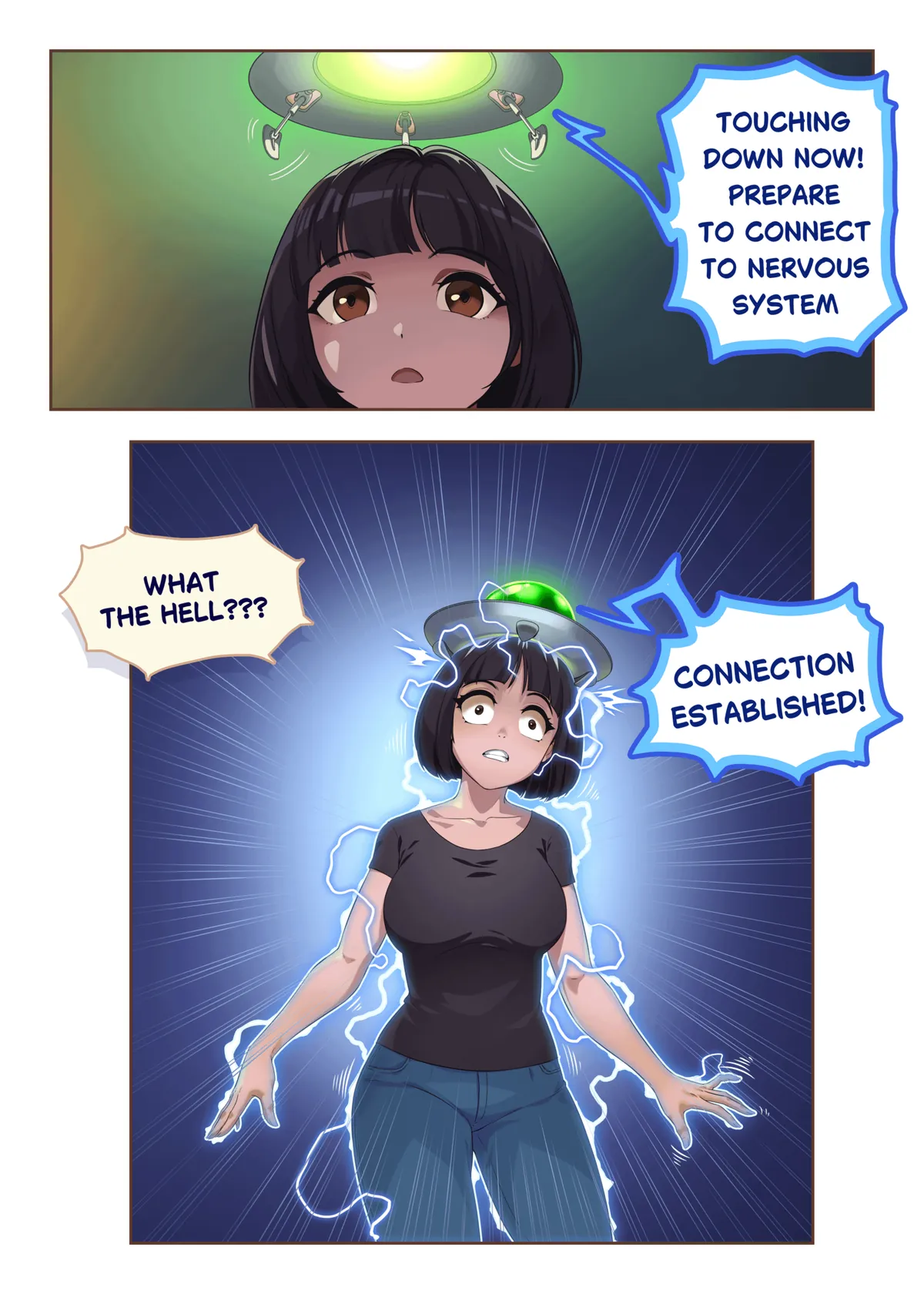 An Alien Possessed my Roommate Pages 1-14