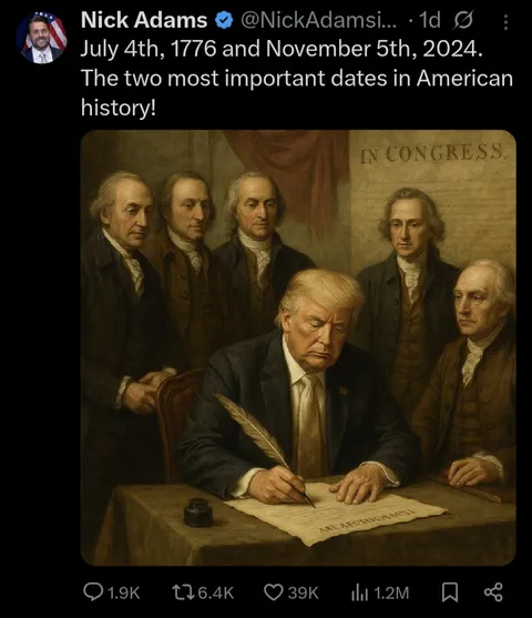 He's not wrong. Nov 5th 2024 will go down in history as the most corrupt election in American history by far, leading to the darkest days of America