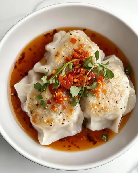 Dumplings In Chilli Oil