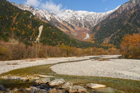 Mt. Fuji and the Japanese Alps in Autumn, Japan