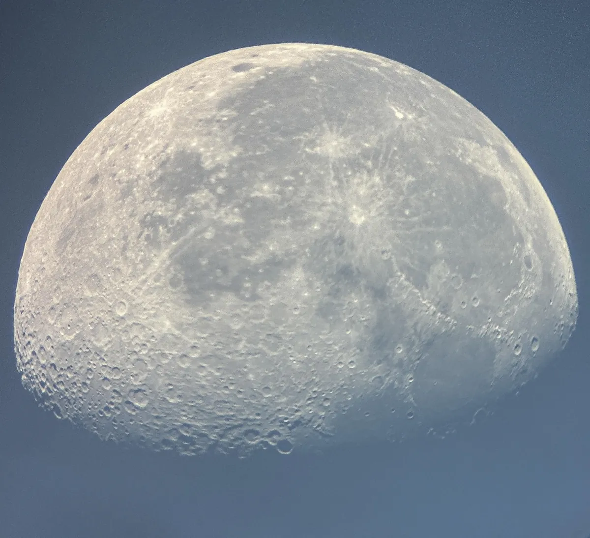 The Moon As Seen This Morning.