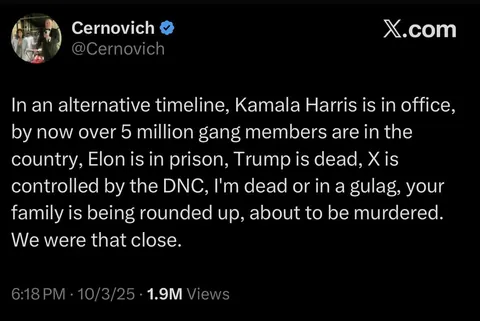 A vast majority of right-wing talking points are just them making up fake scenarios like this to scare you