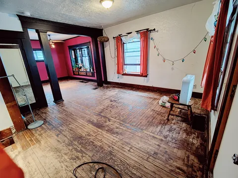 Restored 1916 hardwood floor Midwest