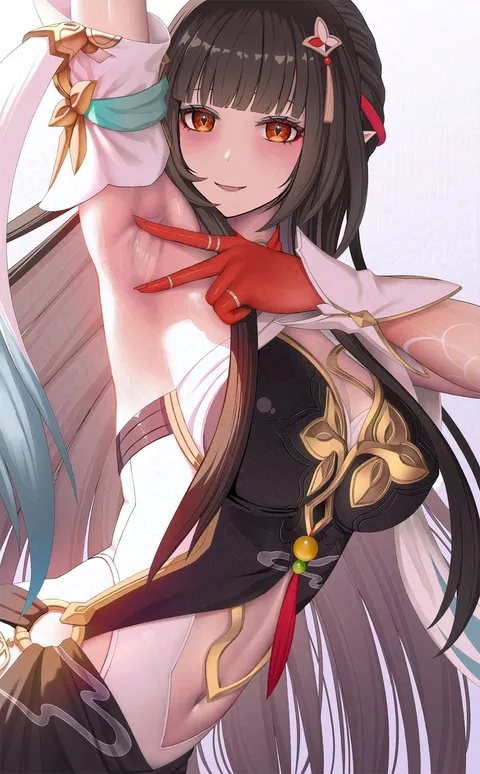 Lingsha (Akanomurasaki) [Honkai Star Rail]