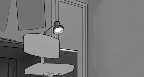 a ghost comes to haunt his tail