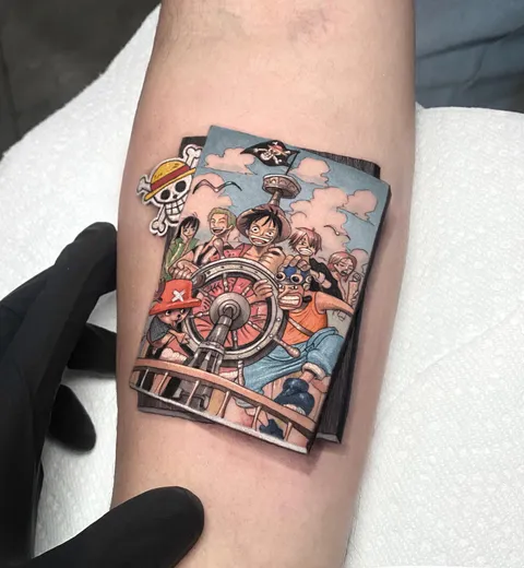 My One Piece Tattoo by Kozo @ NYC BANG BANG
