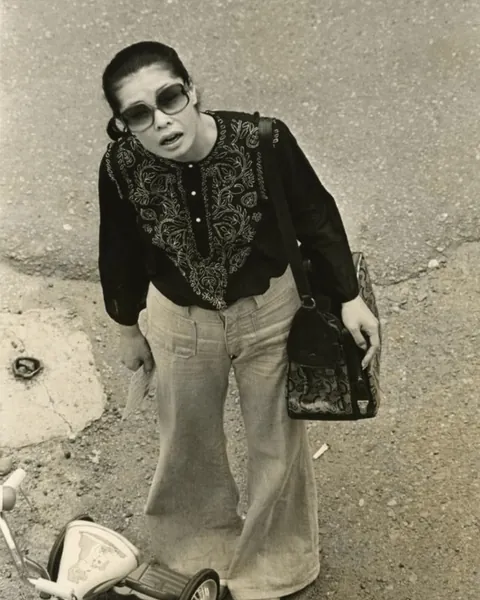 In 1973, Masahisa Fukase photographed his wife, Yōko Wanibe, leaving for work each day from their apartment window in Tokyo.