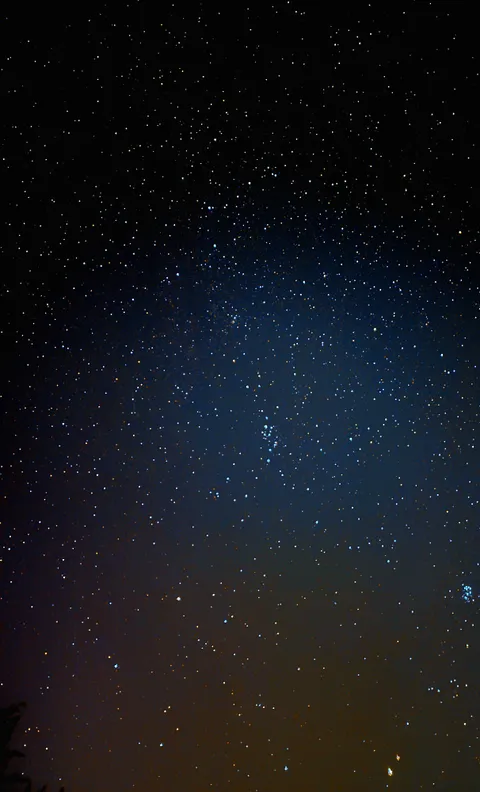 The night sky from my phone