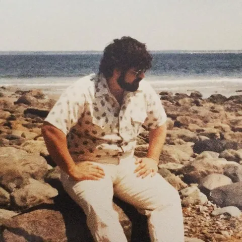dad on his honeymoon in 1980
