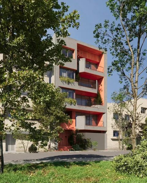 Interesting examples of mid-rise apartments in Iran