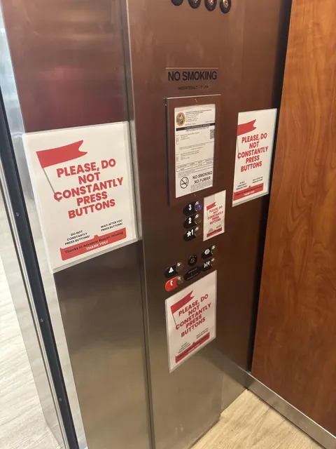 The amount of posters in the elevator at my dorm because one particular kid keeps pushing the buttons constantly