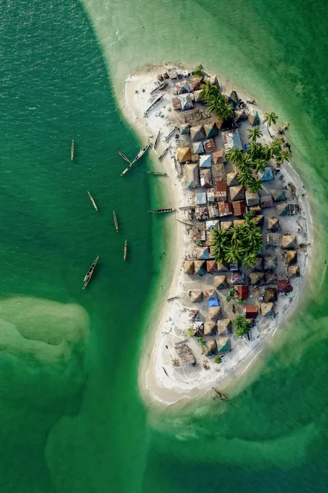 Turtle Islands, off the coast of Sierra Leone