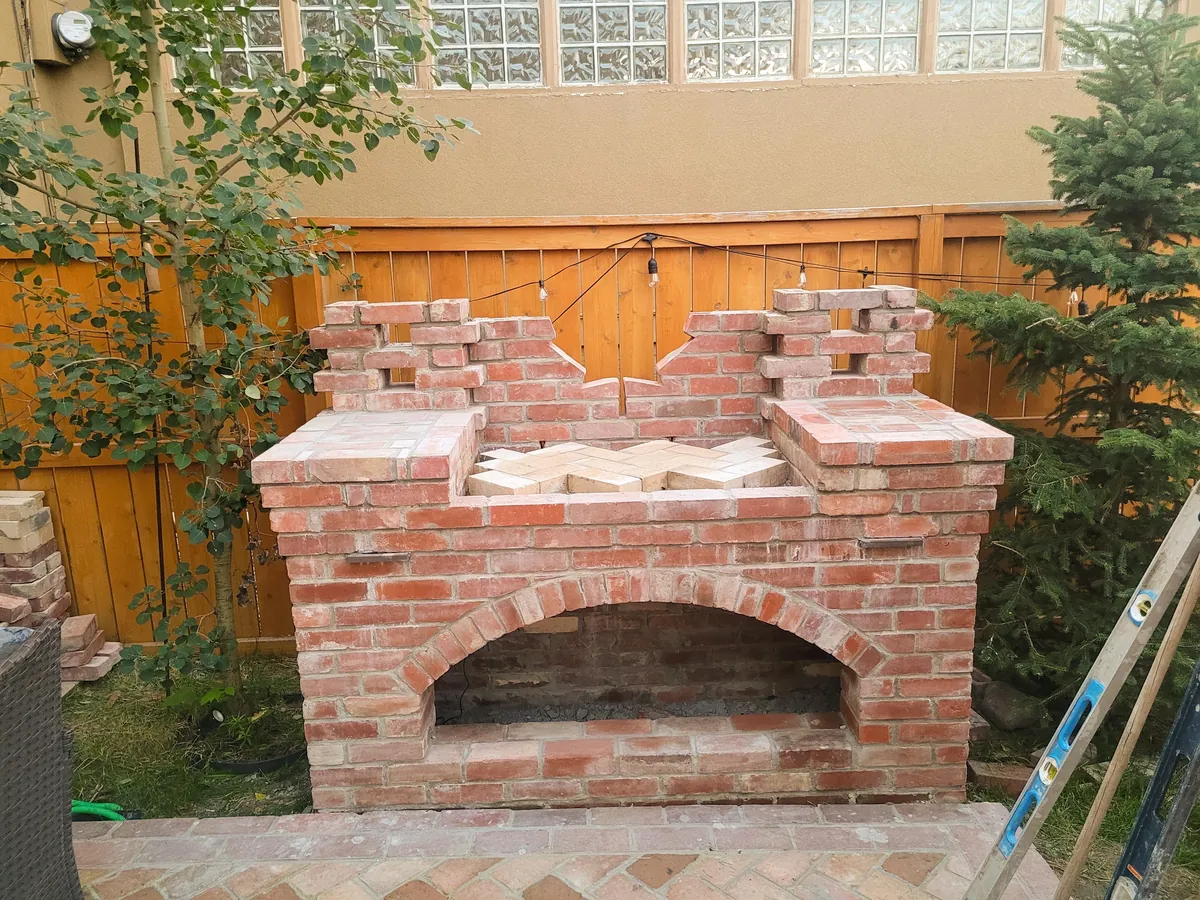 I built a BBQ this summer