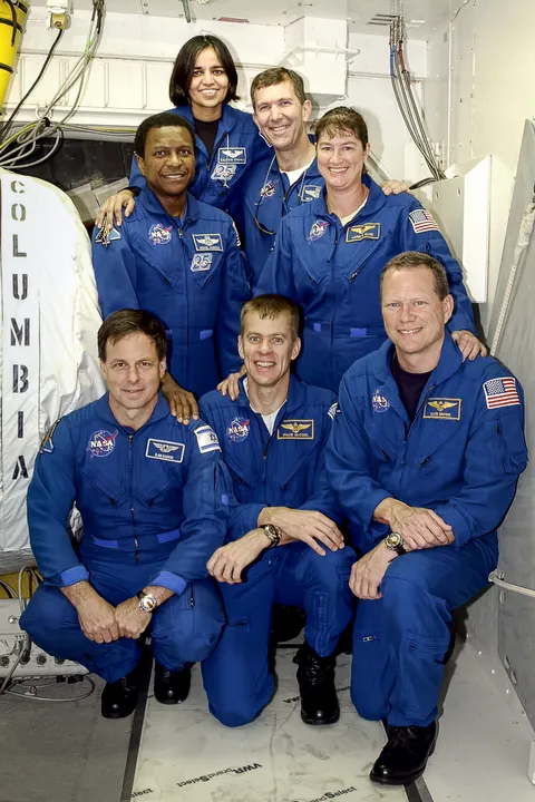 In memory of the seven lives lost in the Space Shuttle Columbia disaster. Never forgotten