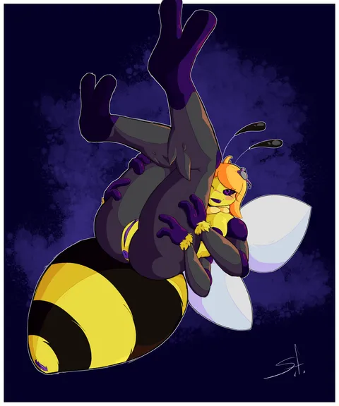 (shortfuze) [F] i bet it'd be pretty difficult to sleep with a thorax like that, you'd always have to be on your side or stomach