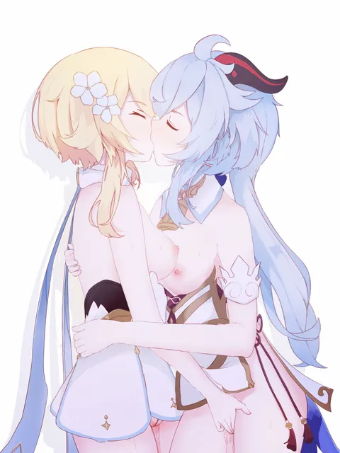 Lumine and Ganyu [Genshin Impact]