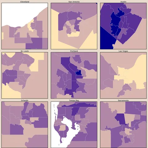 [OC] Percent of Workers Working From Home in the US