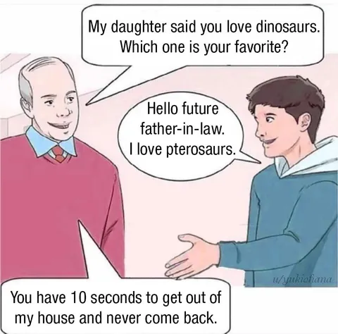 bro thinks pterosaurs are dinosaurs