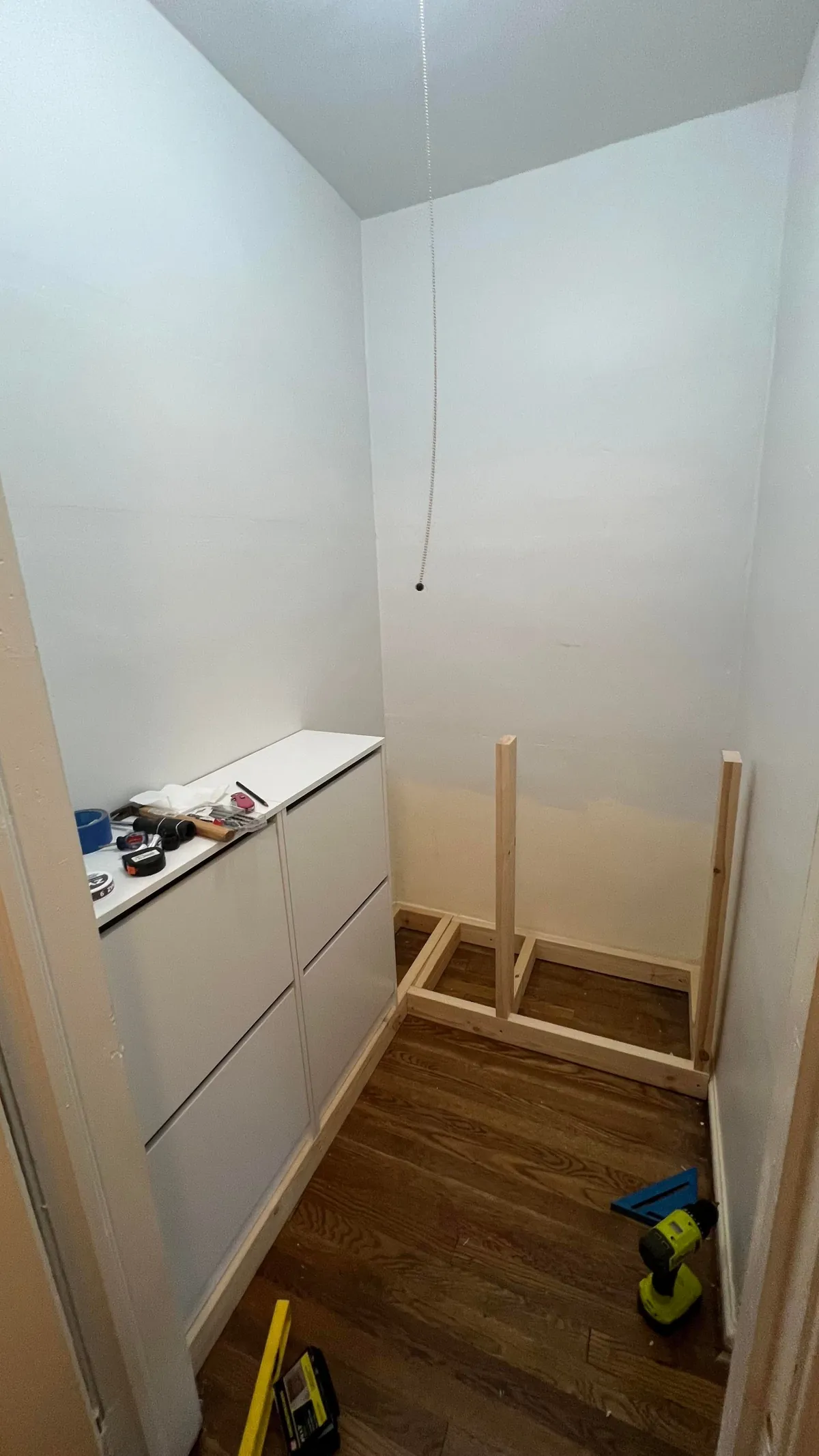 recent pantry renovation