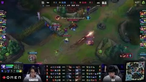T1 vs BLG Worlds 2024 finals game 4: Faker moment