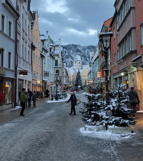 Took a day trip to Füssen, Germany while in Europe a week ago and stepped into the ultimate Winter Wonderland