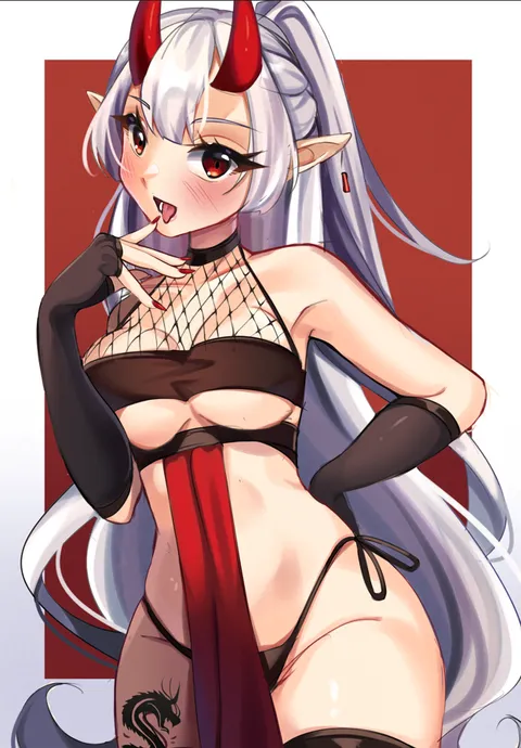 A small little demon just looking for something more than a friendship..