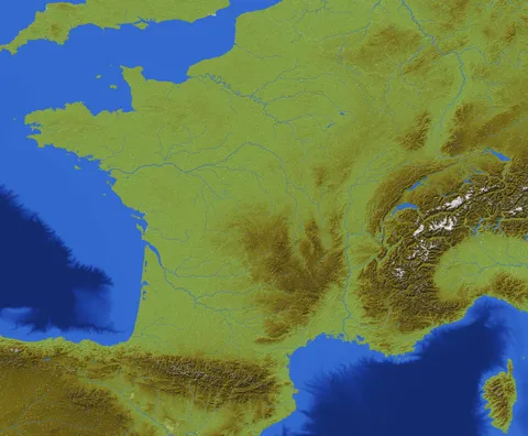 I recreated France in Minecraft, as part of a fully playable map of Europe I've made using satellite data, 1:230 scale.