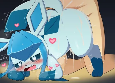 Glaceon in love with her trainer’s cock [MF] (0227)